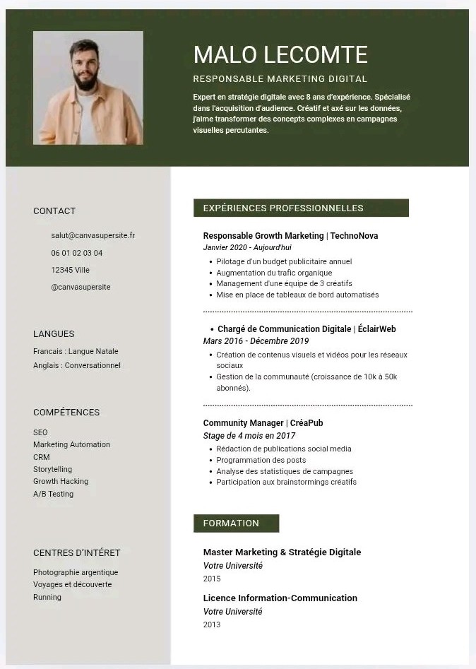 Modèle CV 7