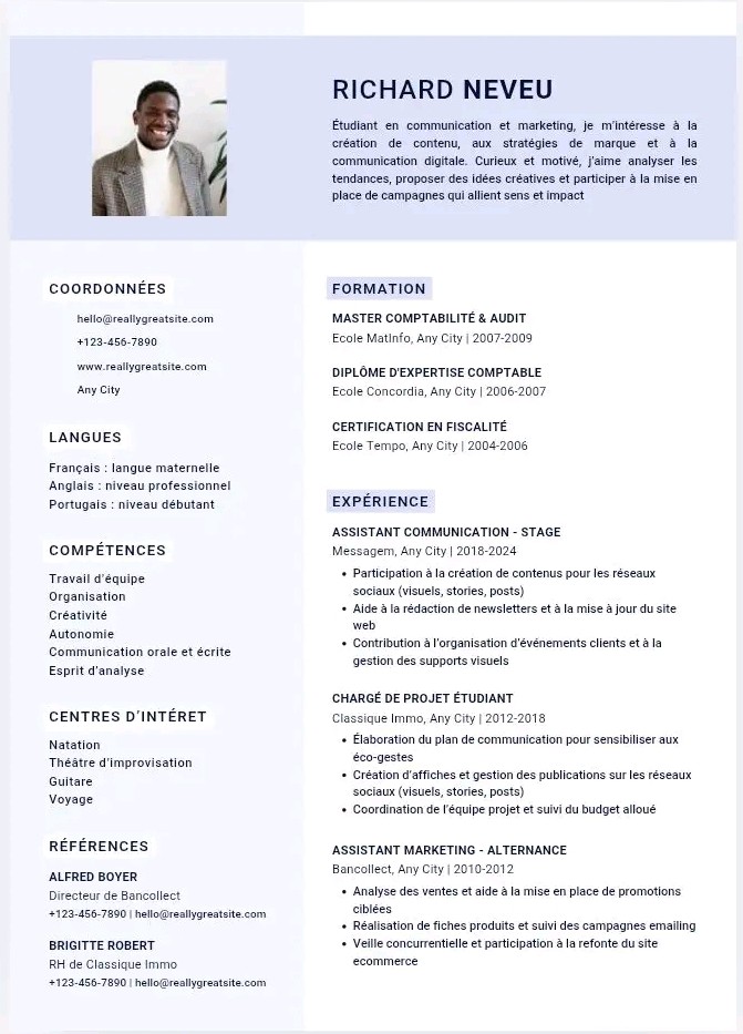 Modèle CV 8